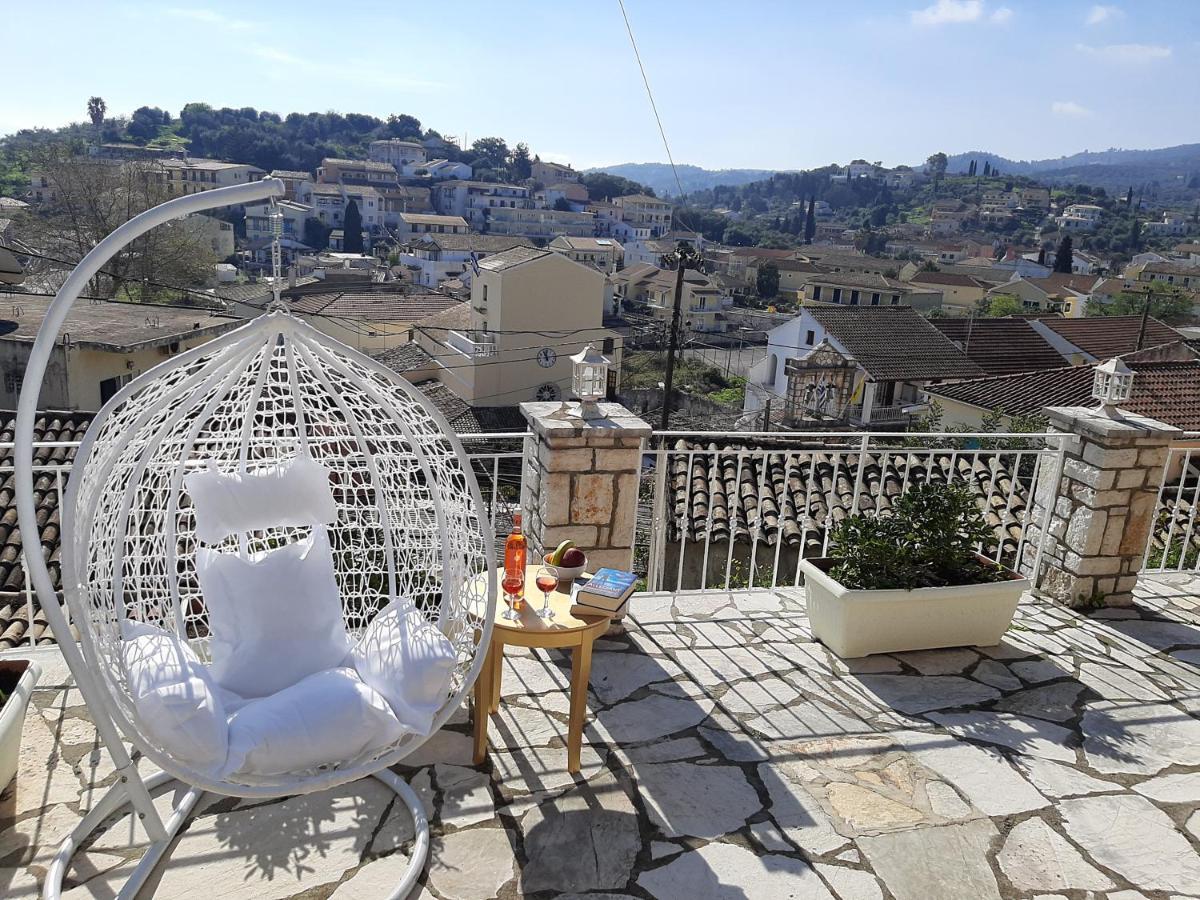 Solaris Methea- Luxury Central Villa By The Castle Kassiopi Buitenkant foto