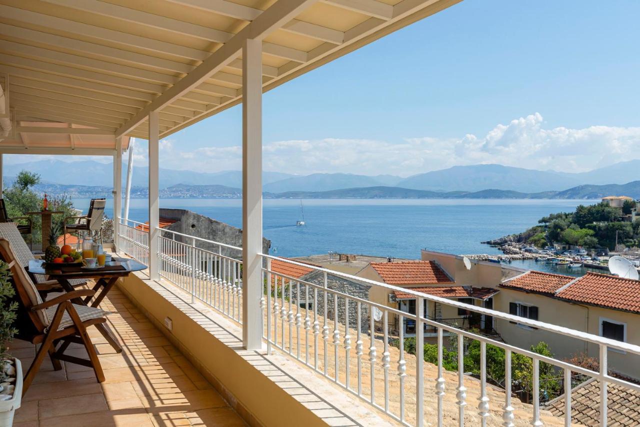 Solaris Methea- Luxury Central Villa By The Castle Kassiopi Buitenkant foto