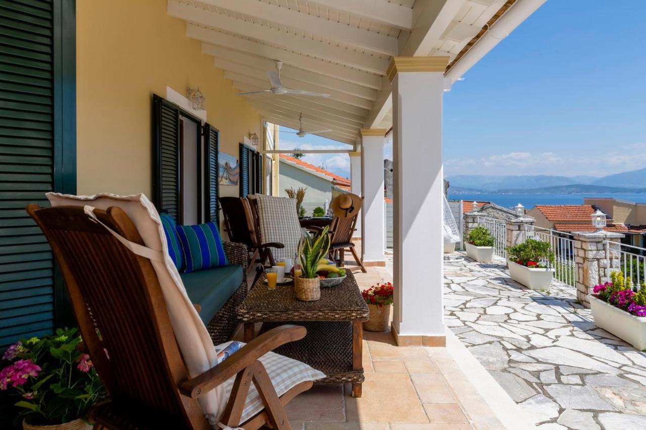 Solaris Methea- Luxury Central Villa By The Castle Kassiopi Buitenkant foto